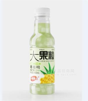 美纯果滋大果粒蜂蜜芦荟汁饮料450ml