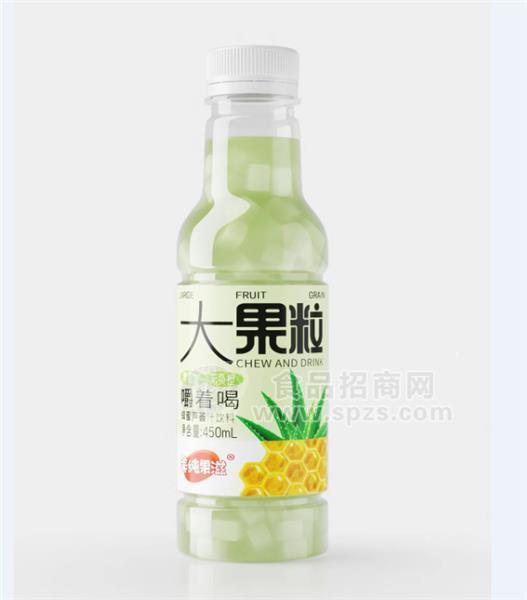 美純果滋大果粒蜂蜜蘆薈汁飲料450ml