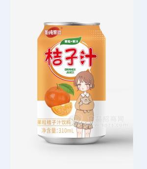 美純果滋果粒桔子汁飲料310ml