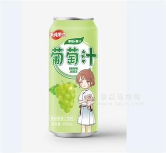 美純果滋果粒葡萄汁飲料490ml