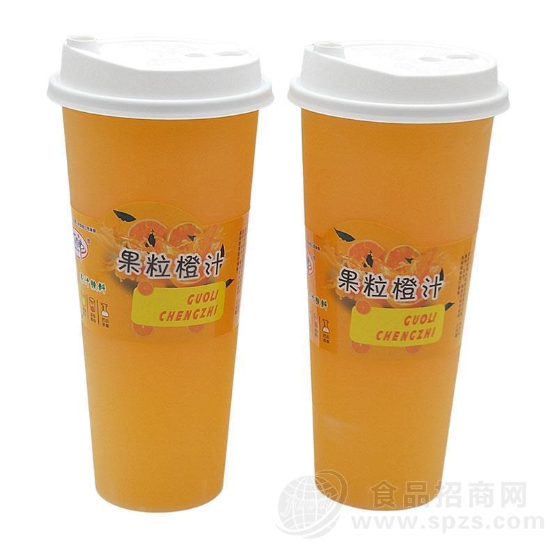 有情郎果粒橙汁果汁饮料630ml