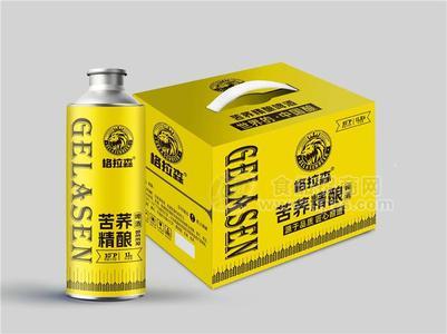 1L马口铁格拉森苦荞精酿啤酒