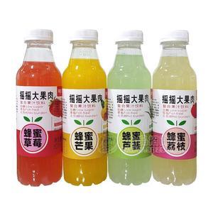 味優(yōu)滋蜂蜜草莓芒果蘆薈荔枝復(fù)合果汁飲料500ml