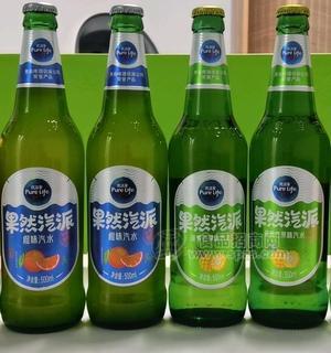 青啤優(yōu)活家+青啤工廠+橙味菠蘿味汽水+玻璃瓶500ml