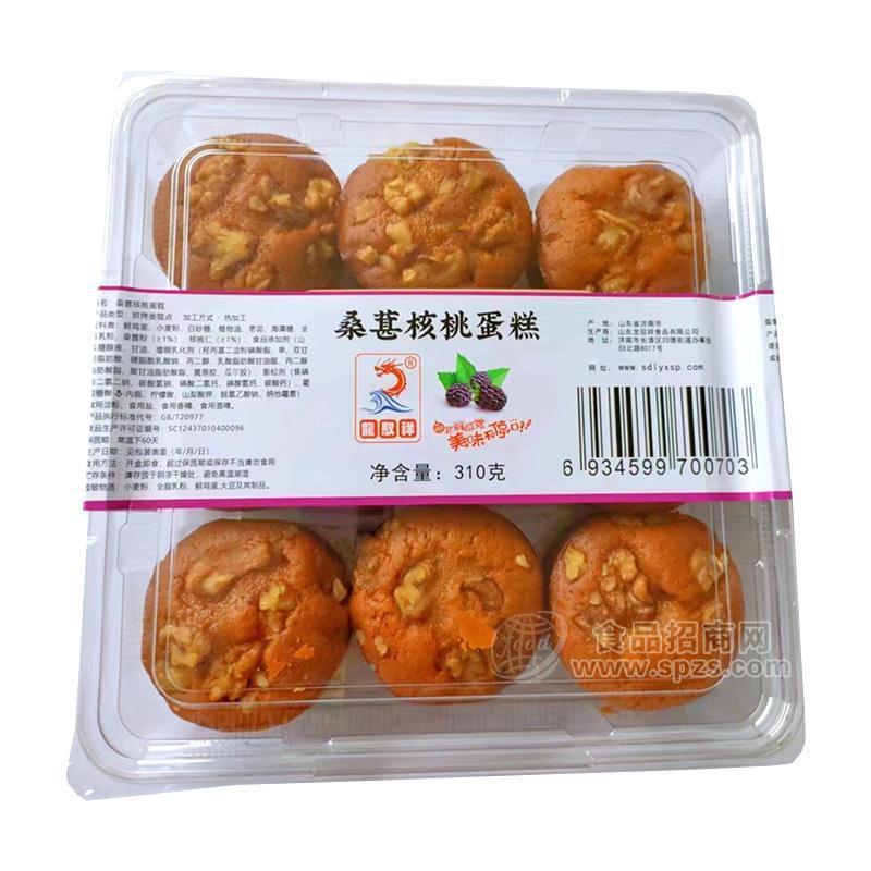 龍馭祥桑葚核桃蛋糕烘焙食品310g