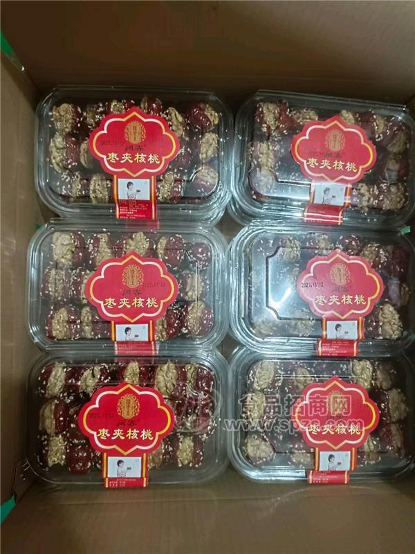 芝麻枣夹核桃仁