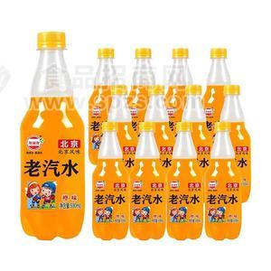 友利友北京风味橙味老汽水500ml