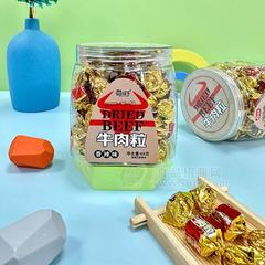萌孩子香辣味牛肉粒瓶装休闲零食招商68g