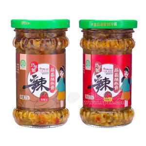 巧手翁特辣香辣蒜蓉辣椒醬調(diào)味醬210g