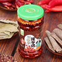 巧手翁香辣野山椒辣子鸡调味酱270g