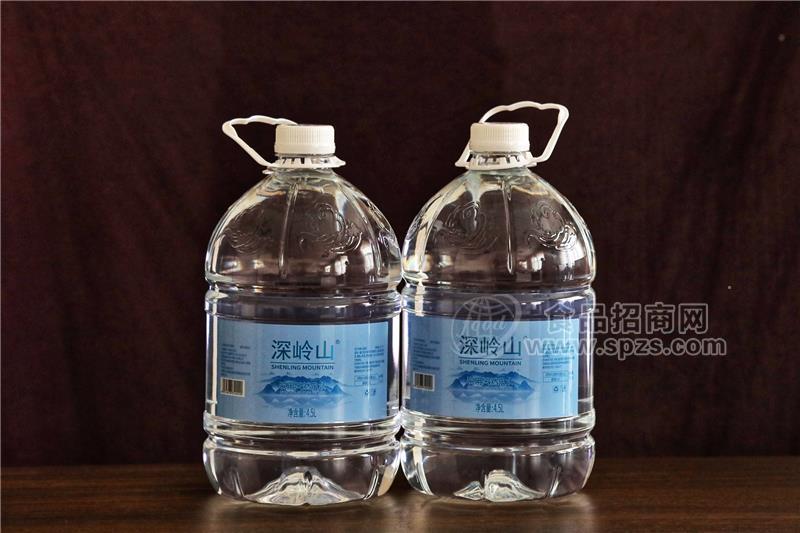 深岭山天然泉水4.5L*4
