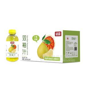 银露双柚汁复合果汁饮料箱装招商500ml×15瓶