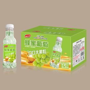 綠健源大健康箱裝450x15瓶蜂蜜葡萄果味飲料