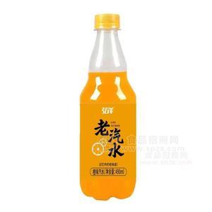 弘洋老汽水橙味汽水490ml