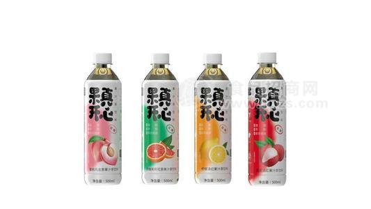 果真开心低糖果汁茶饮料500ml