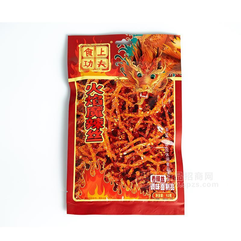 食上功夫火焰魔辣丝调味面制品92g