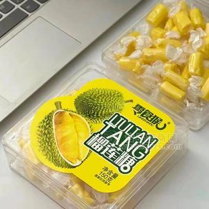 零食猴榴莲糖休闲食品150g