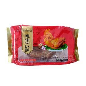 山东老字号德州特产五香脱骨扒鸡红盒鸡肉制品500g