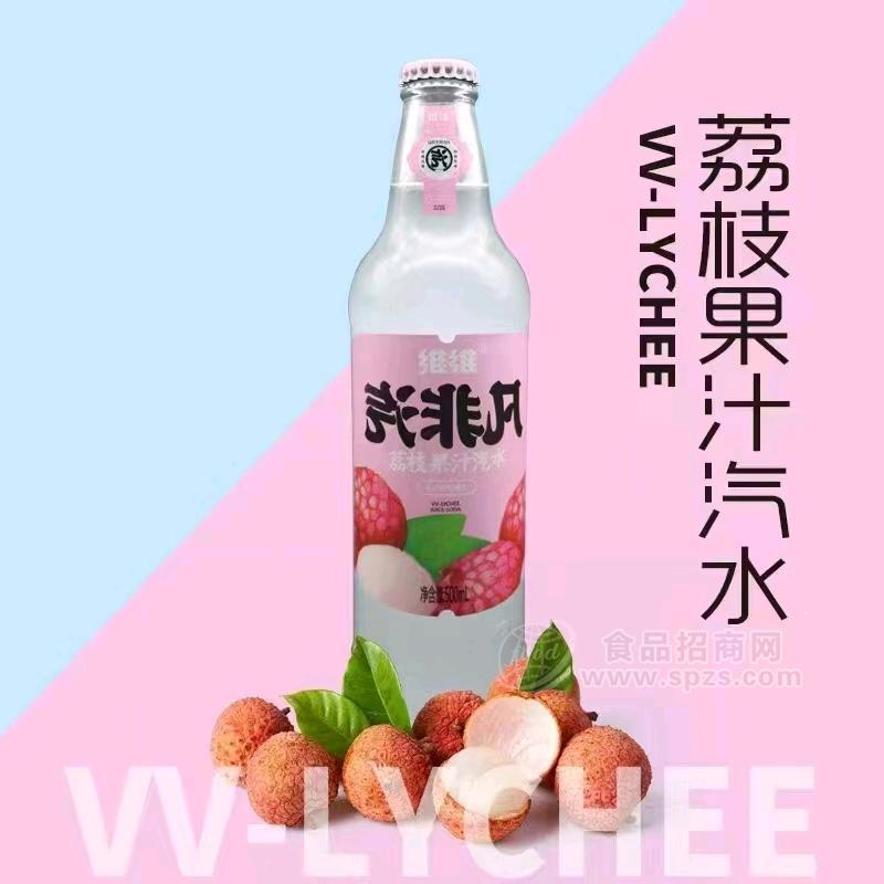 維維荔枝果汁汽水玻璃瓶裝500ml