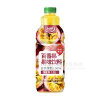 臺(tái)椰繽紛果飲百香果果味飲料1.5L