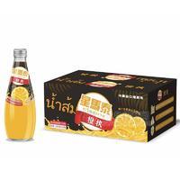 星马泰玻璃瓶橙汁复合乳酸菌果汁饮料280mlx15瓶
