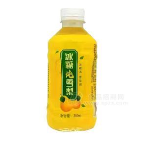甜美风冰糖炖雪梨果汁饮料350ml