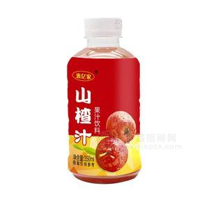 惠億家山楂汁果汁飲料350ml