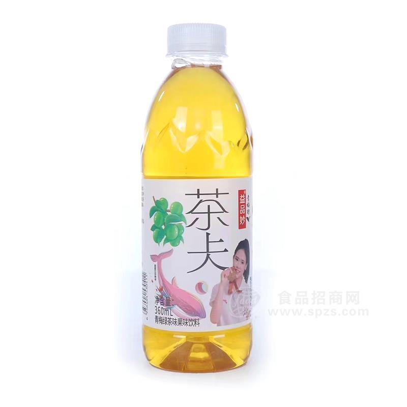 益品妙茶仧青梅綠茶味果味飲料360ml