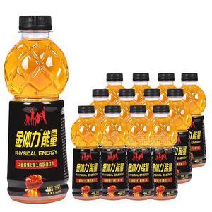 金体力能量牛碳酸强化维生素风味饮料350ml