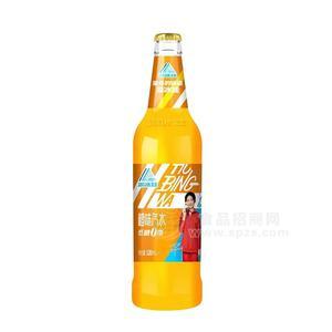 湖冰娃橙味汽水招商果汁橙汁520ml