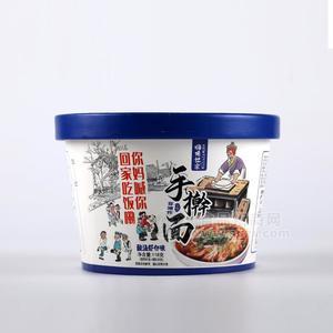 嗨味憶家酸湯蝦仁味手搟面方便食品118g