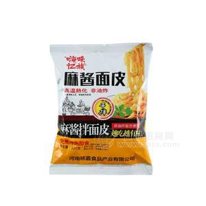 嗨味憶族麻醬拌面皮方便食品121g