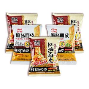 嗨味忆族袋装麻酱面皮红油面皮方便食品