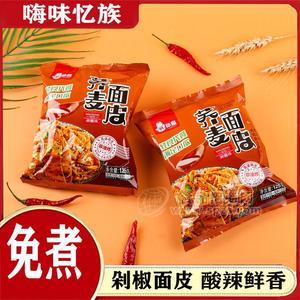 嗨味憶族麻醬味蕎麥面皮方便食品125g