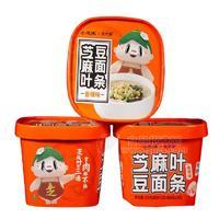 小芝味香辣味芝麻叶豆面条方便食品153g