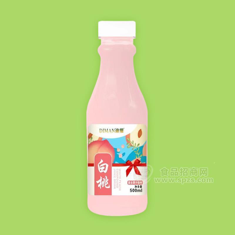 ·迪缦复合果汁饮料（白桃味）500ml 