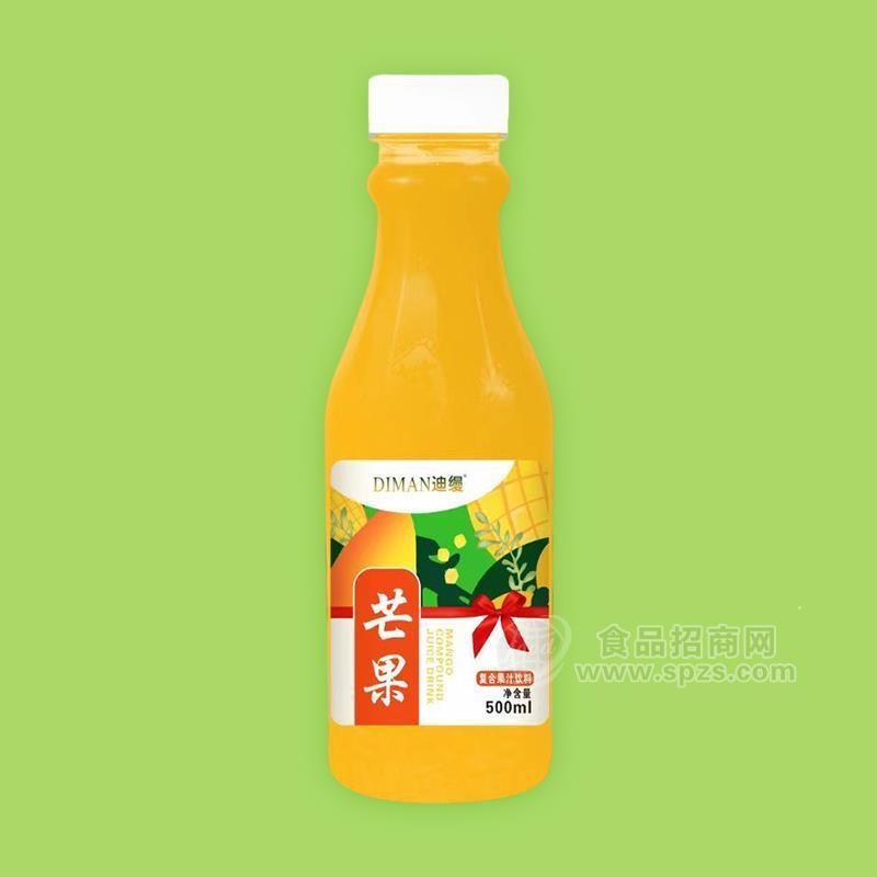 ·迪缦复合果汁饮料（芒果味）500ml 