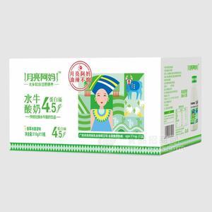 月亮阿媽水牛酸奶飲品香草冰激凌味箱裝招商310g×15瓶