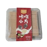 奧仕栗咔吃小方餅干榛子可可味烘焙食品300g