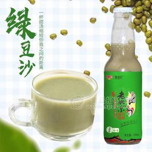 人人福聚朋友老北京綠豆冰沙飲品綠豆沙風味飲料248ml