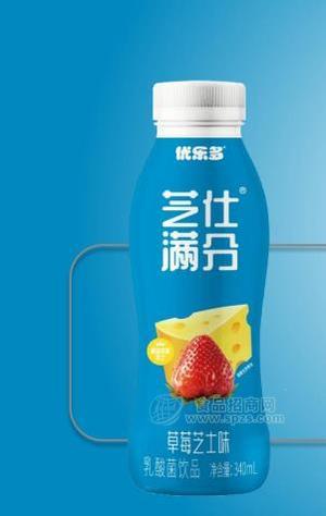 优乐多草莓芝士味乳饮品