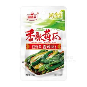 湘滿天香辣黃瓜方便食品26g