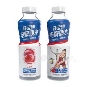 輕運動電解質(zhì)水紅提味電解質(zhì)飲料600ml