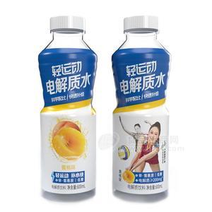 輕運(yùn)動(dòng)電解質(zhì)水蜜桃味電解質(zhì)飲料600ml