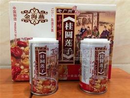 金海燕桂圆莲子八宝粥罐头320克