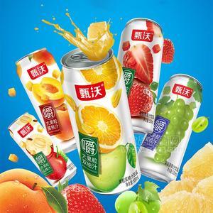 甄沃大果粒果汁饮料500ml