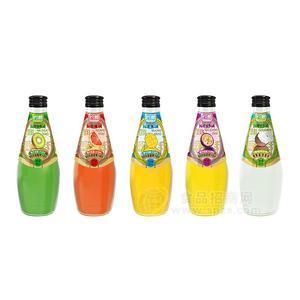 约郎猕猴桃红柚芒果椰子汁复合乳酸菌果汁饮料280ml