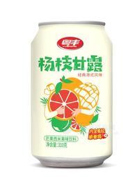 粵豐楊枝甘露芒果西米果味飲料310克港式風(fēng)味大果粒飲料