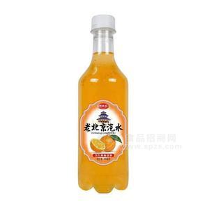 優(yōu)勝樂鮮橙味老北京汽水風味飲料420ml