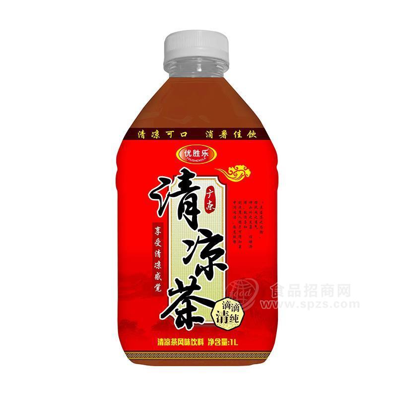 优胜乐清凉茶风味饮料1L